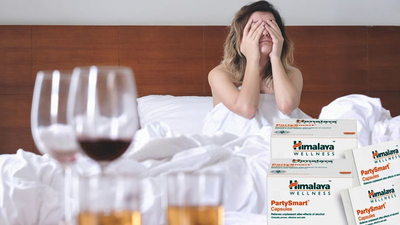 Himalaya Party Smart Capsules Prevent Alcohol Hangovers