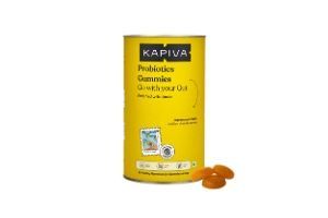 Kapiva Probiotics Gummies - Probiotic Supplement Infused With Amla for Gut Health