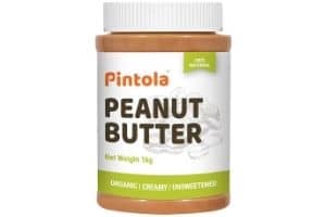 Pintola Organic Peanut Butter (Creamy) (1kg)