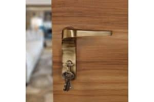 LAPO Plate Mortise Door Handle Lock Set