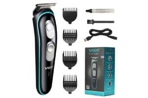 VGR Professional Rechargeable Cordless Beard Hair Trimmer Kit