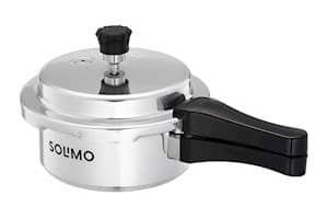 Amazon Brand - Solimo Aluminum Outer Lid Pressure Cooker 2 L