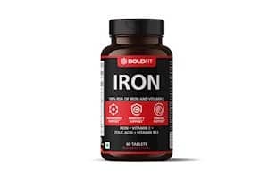 Boldfit Iron Supplement for Men and Women