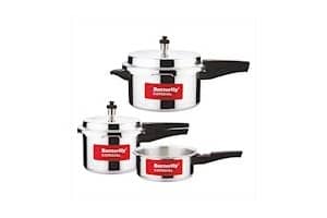 Butterfly Cordial 2 L, 3 L & 5 L Non Induction Bottom Pressure Cooker
