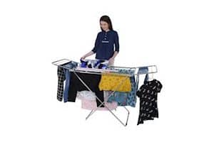 LiMETRO STEEL Stainless Steel Foldable Cloth Dryer Stand