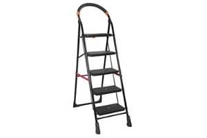 PARASNATH Back Heavy Folding Ladder With Wide Steps