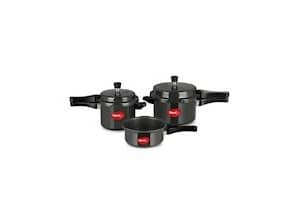 Pigeon Hard Anodized Pressure Cooker Combo