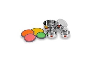 Sumeet Stainless Steel Food Storage Containe