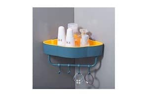 MARZIX Multipurpose Kitchen Bathroom Corner Shelf For Bathroom