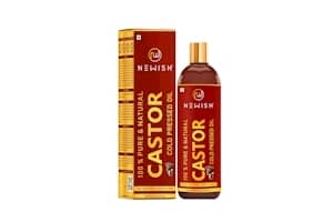 Newish Premium Castor Oil For Hair Growth, Skin And Eyebrow
