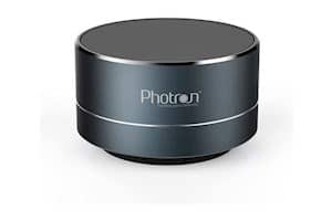 Photron P10 Wireless 3W Super Bass Mini Metal Aluminium Alloy Portable Bluetooth Speaker with Mic (Deep Cobalt)