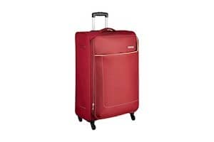 American Tourister Jamaica Polyester 80cms Wine Red Softsided Suitcase