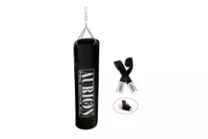 Aurion Filled Heavy Punch Bag with Hanging Chain