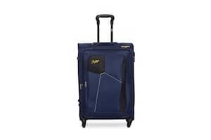 Skybags Rubik Polyester 68cms Blue Softsided Check-in Luggage