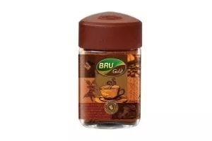 Bru Gold Instant Coffee, 100% Pure Granulated Coffee