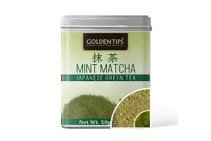 Golden Tips Japanese Mint Matcha Green Tea Powder
