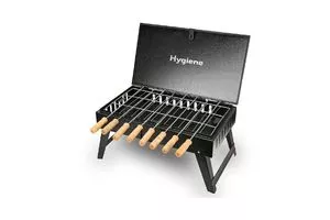 Hygiene Suitcase Charcoal Barbeque Grill