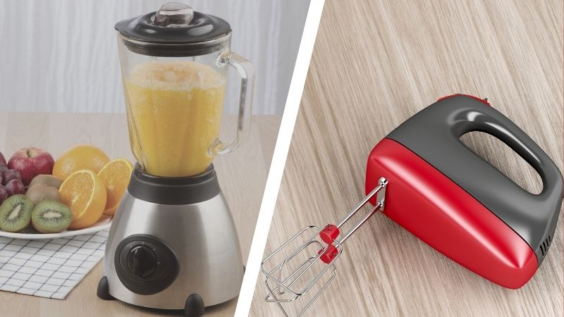 What is the difference between a blender and a beater?