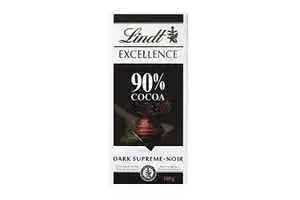 Lindt Excellence Dark Chocolate Bar